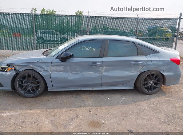 2HGFE2F56NH542332 2022 HONDA CIVIC Gray Vista frontal