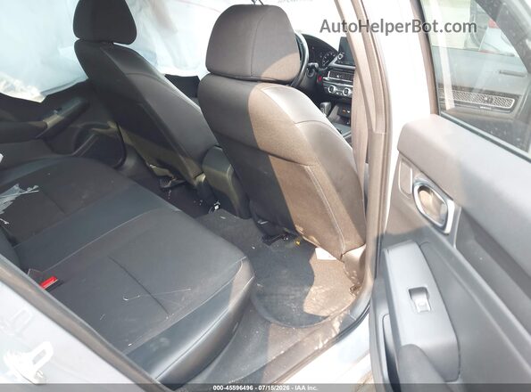 2HGFE2F56NH542332 2022 HONDA CIVIC Gray Vista de la etiqueta del VIN