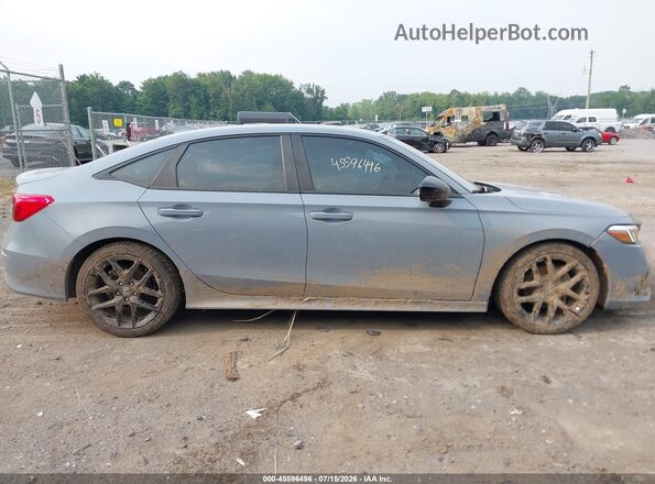 2HGFE2F56NH542332 2022 HONDA CIVIC Gray Vista interior trasera