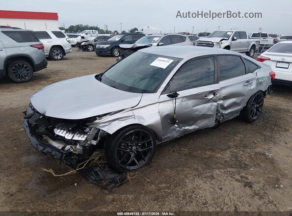 2HGFE2F56NH559874 2022 HONDA CIVIC Silver Przód lewy
