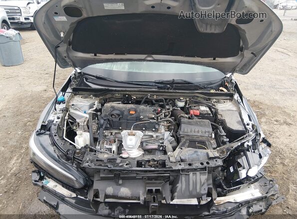 2HGFE2F56NH559874 2022 HONDA CIVIC Silver Widok z tyłu