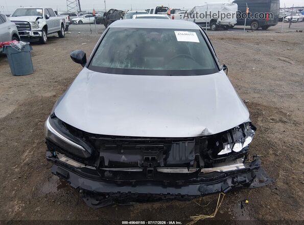 2HGFE2F56NH559874 2022 HONDA CIVIC Silver Widok zestawu wskaźników