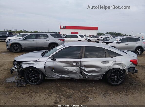 2HGFE2F56NH559874 2022 HONDA CIVIC Silver Widok wnętrza 360 stopni