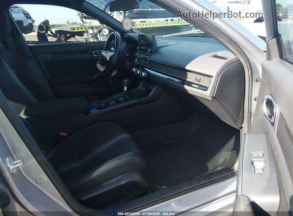 2HGFE2F56NH573015 2022 HONDA CIVIC Silver წინა სალონის ხედი