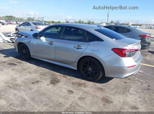 2HGFE2F56NH573015 2022 HONDA CIVIC Silver უკანა მარცხენა