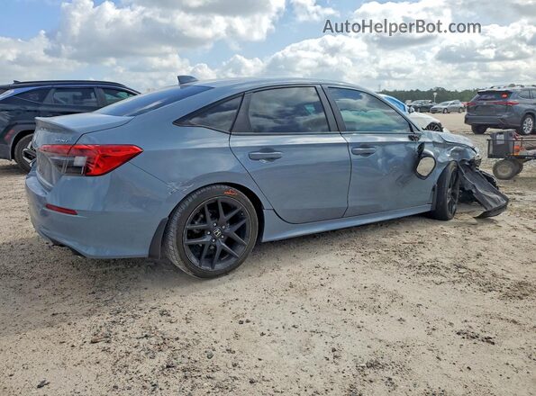 2HGFE2F56NH575654 2022 HONDA CIVIC Gray Հետևի աջ
