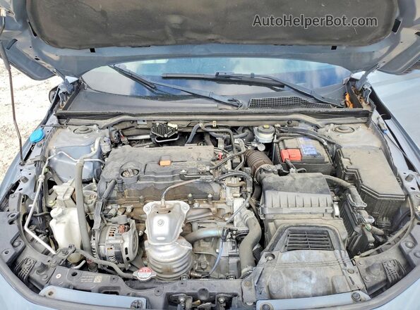 2HGFE2F56NH575654 2022 HONDA CIVIC Gray Սալոնի հետևի տեսք