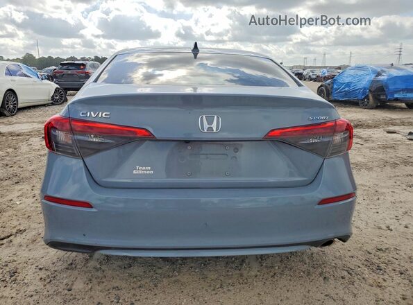 2HGFE2F56NH575654 2022 HONDA CIVIC Gray Հետևի տեսք