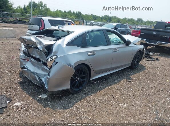 2HGFE2F56NH578618 2022 HONDA CIVIC Silver Rear right