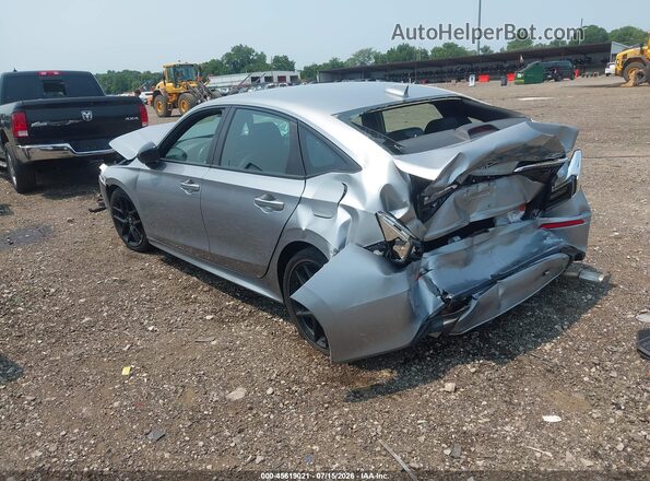2HGFE2F56NH578618 2022 HONDA CIVIC Silver Rear left