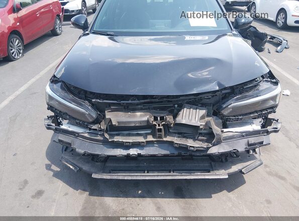 2HGFE2F56NH581731 2022 HONDA CIVIC Черный Вид спереди