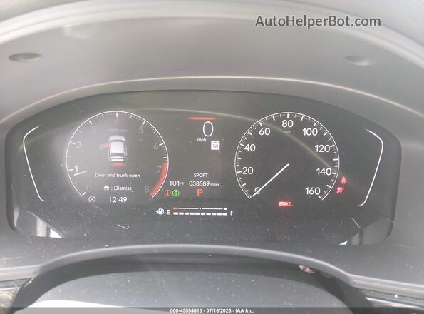 2HGFE2F56NH581731 2022 HONDA CIVIC Черный Вид задних сидений