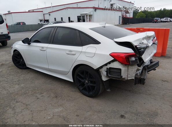2HGFE2F56NH591384 2022 HONDA CIVIC Белый Задняя левая четверть