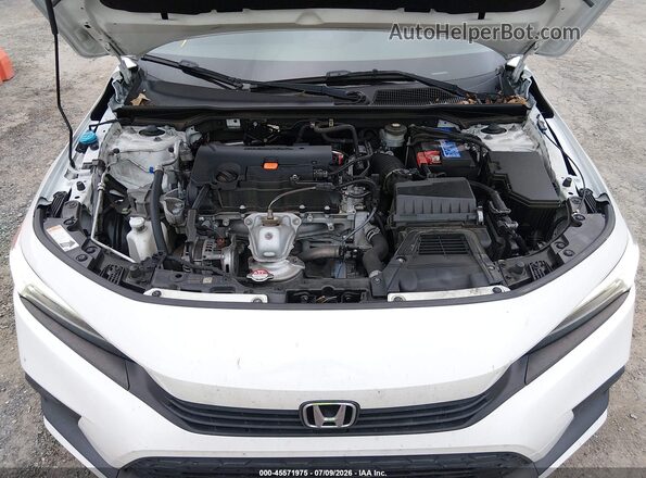2HGFE2F56NH591384 2022 HONDA CIVIC Белый Вид сзади