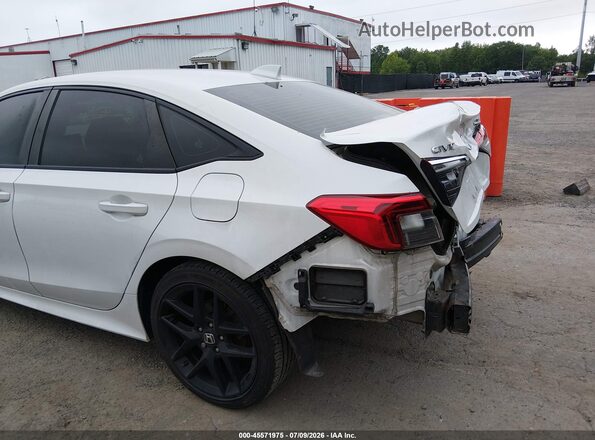 2HGFE2F56NH591384 2022 HONDA CIVIC Белый Вид спереди