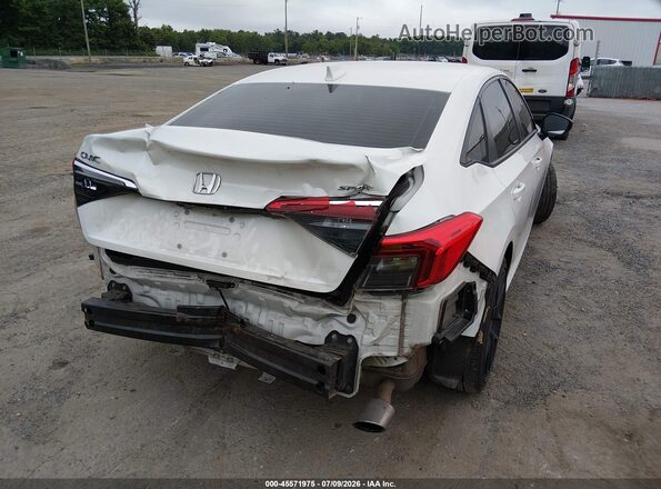 2HGFE2F56NH591384 2022 HONDA CIVIC Белый Задняя правая четверть