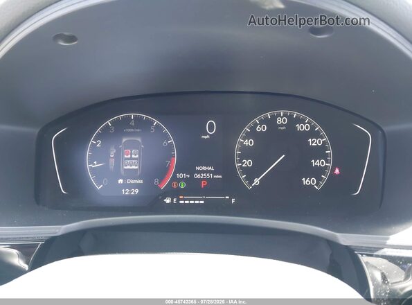 2HGFE2F56NH594737 2022 HONDA CIVIC Blue Vista de los asientos traseros