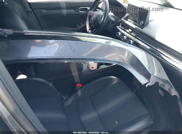 2HGFE2F56PH521273 2023 HONDA CIVIC Gray Widok wnętrza z przodu