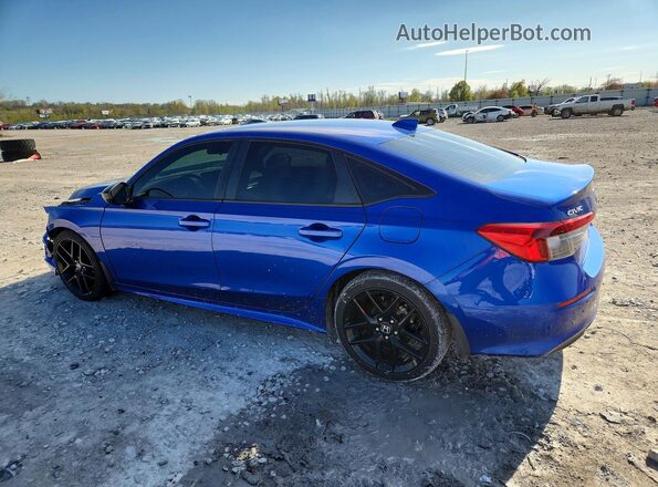 2HGFE2F56PH523637 2023 HONDA CIVIC Синий Задняя левая четверть