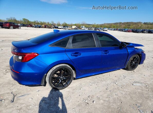 2HGFE2F56PH523637 2023 HONDA CIVIC Синий Задняя правая четверть