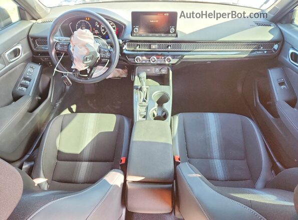 2HGFE2F56PH523637 2023 HONDA CIVIC Синий Вид панели приборов