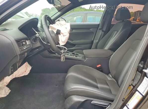 2HGFE2F56PH545556 2023 HONDA CIVIC Black Սալոնի դիմացի տեսք
