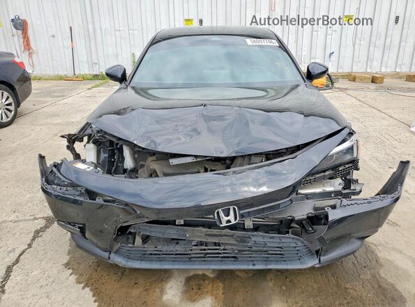 2HGFE2F56PH545556 2023 HONDA CIVIC Black Դիմացի տեսք