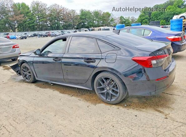 2HGFE2F56PH545556 2023 HONDA CIVIC Black Հետևի ձախ