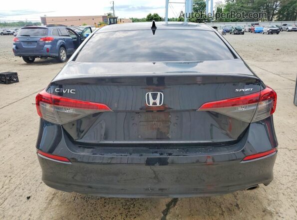 2HGFE2F56PH545556 2023 HONDA CIVIC Black Հետևի տեսք