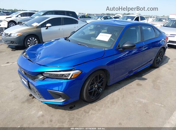 2HGFE2F56PH546657 2023 HONDA CIVIC Blue Przód lewy