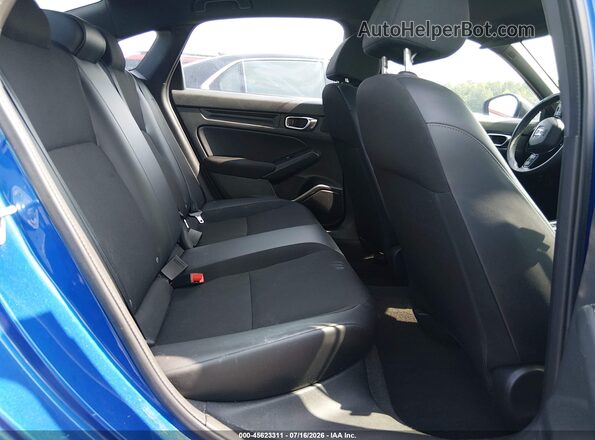 2HGFE2F56PH546657 2023 HONDA CIVIC Blue Widok naklejki z numerem VIN