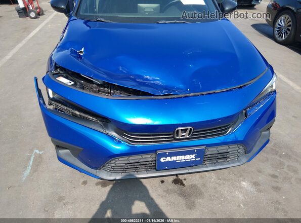 2HGFE2F56PH546657 2023 HONDA CIVIC Blue Widok z przodu