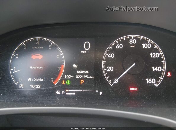 2HGFE2F56PH546657 2023 HONDA CIVIC Blue Widok tylnych siedzeń