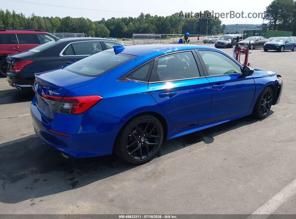 2HGFE2F56PH546657 2023 HONDA CIVIC Blue Tył prawy