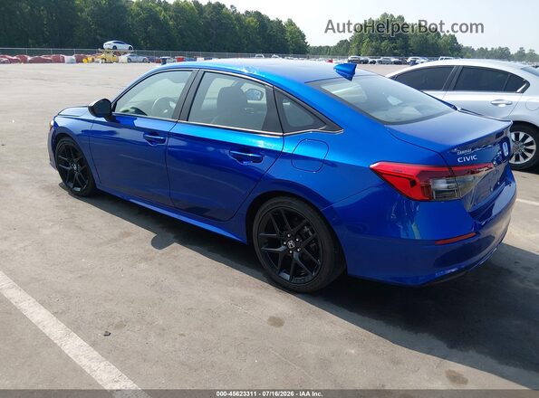 2HGFE2F56PH546657 2023 HONDA CIVIC Blue Tył lewy