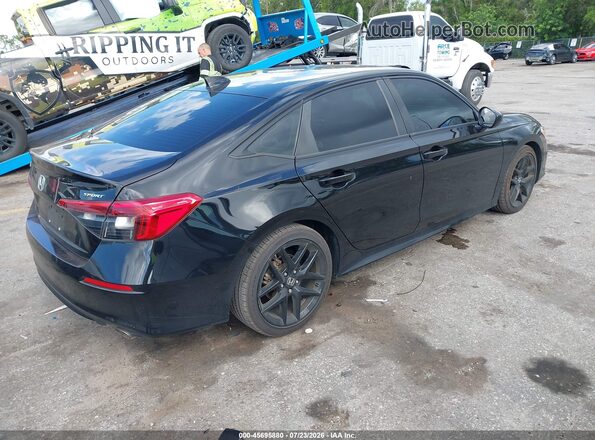 2HGFE2F56PH549123 2023 HONDA CIVIC Black Tył prawy