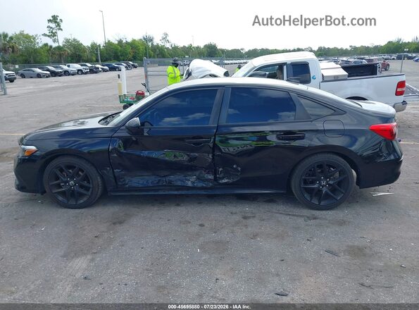 2HGFE2F56PH549123 2023 HONDA CIVIC Black Widok wnętrza 360 stopni