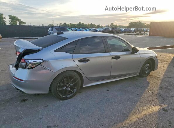 2HGFE2F56PH554063 2023 HONDA CIVIC Silver უკანა მარჯვენა