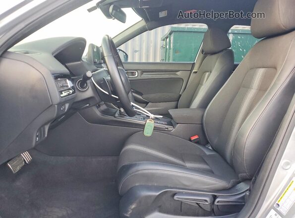 2HGFE2F56PH554063 2023 HONDA CIVIC Silver წინა სალონის ხედი
