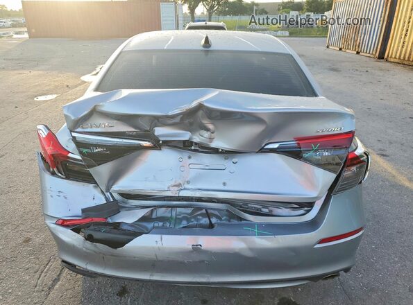 2HGFE2F56PH554063 2023 HONDA CIVIC Silver უკანა ხედი