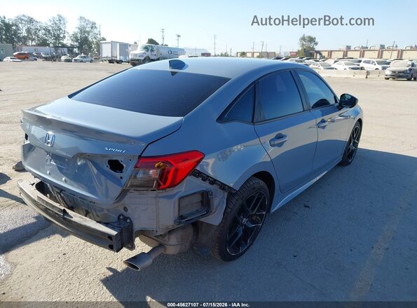 2HGFE2F56PH554855 2023 HONDA CIVIC Gray Задня права чверть