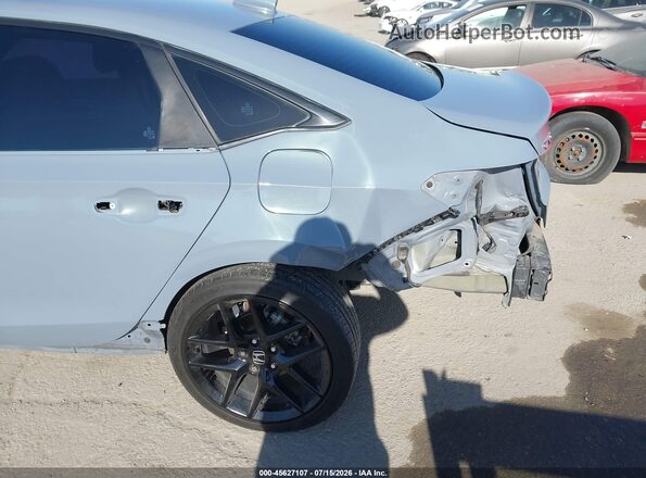 2HGFE2F56PH554855 2023 HONDA CIVIC Gray Вид спереду
