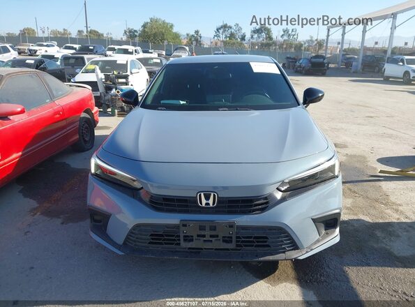 2HGFE2F56PH554855 2023 HONDA CIVIC Gray Вид задньої частини салону