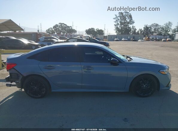 2HGFE2F56PH554855 2023 HONDA CIVIC Gray Панорамний вид салону 360°