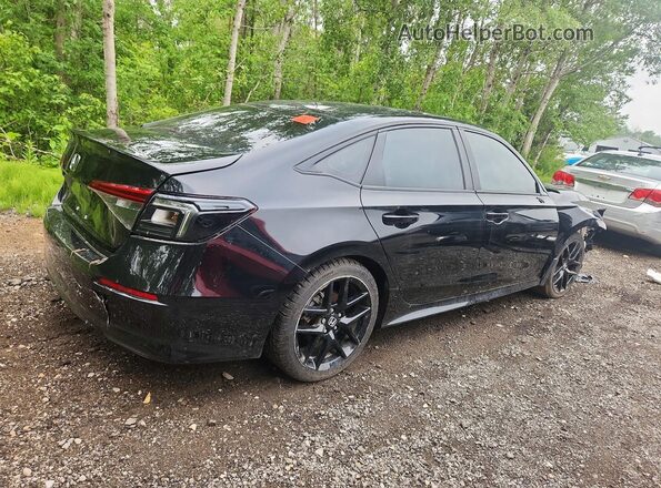 2HGFE2F56RH113357 2024 HONDA CIVIC Black Rear right