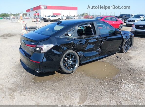 2HGFE2F56RH502709 2024 HONDA CIVIC Black Հետևի աջ