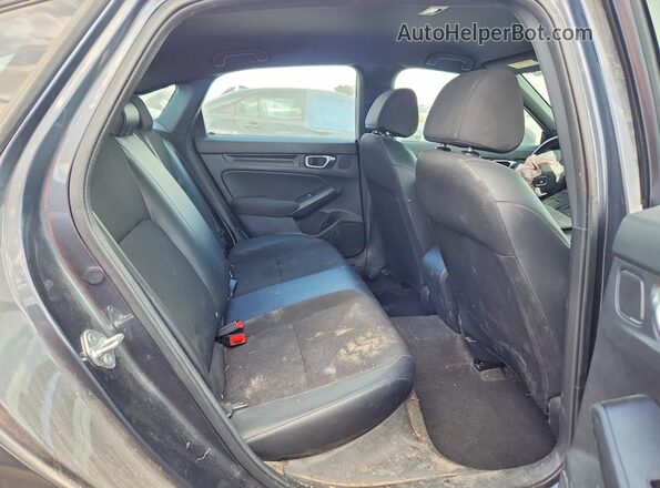 2HGFE2F56RH518800 2024 HONDA CIVIC Black Հետևի նստատեղերի տեսք