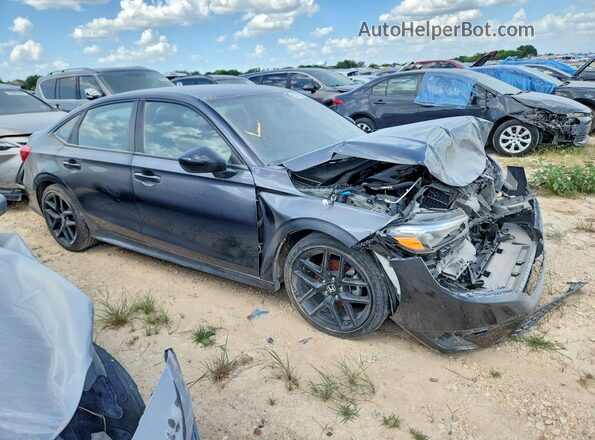 2HGFE2F56RH518800 2024 HONDA CIVIC Black Առջևի աջ
