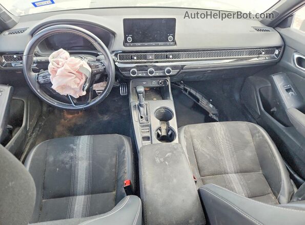 2HGFE2F56RH518800 2024 HONDA CIVIC Black Առջևի վահանակի տեսք