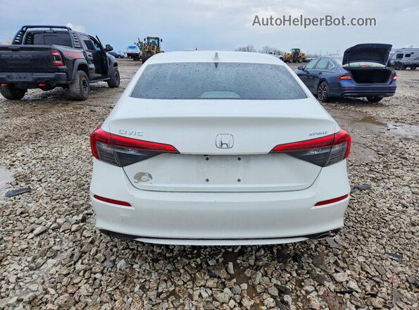 2HGFE2F56RH535015 2024 HONDA CIVIC White უკანა ხედი